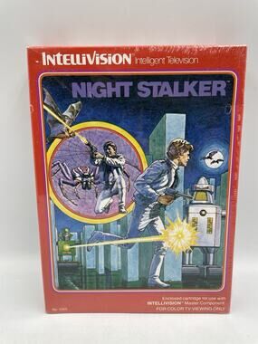 Night Stalker By Mattel Electronics Intellivision Cartridge FACTORY Sealed